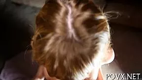 hey petite 18+ teen gives sloppy pov blowjob 😍 rough suck action!