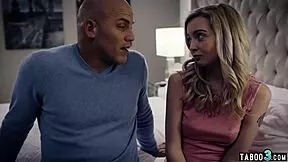 Stepdad trains naive teen stepdaughter as personal fuck toy with toys
