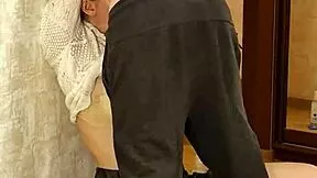 What a sloppy mouth fuck with monster cock in skirt and socks she moans so much 😩💦