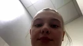 hey this horny big tits babe fucks hard in public gym