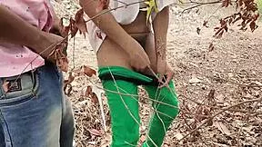 Ranch Aunt Bent Over Doggystyle Creampie In Jungle Fuck