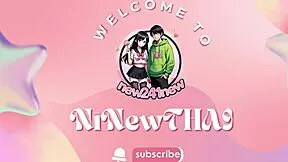 น้องนินิว dildo fucks her big soft tits thai teen pussy live vip show creaming hard 🔥🍆💦