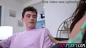 i seduce hung step grandson with big tits redhead milf pussy fucking doggystyle pov