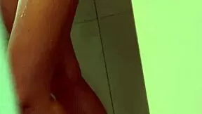 stepmom loves when stepson watches her suck that huge cock!