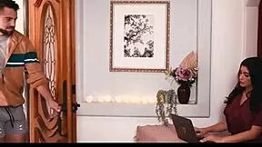 first time nuru massage has her choking on cock before cumshot