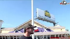 black haired latina teen slut small natural tits picked up street cum on tits