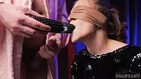 im furious my stepbrother tricked me into deepthroating his cock with that stupid taste game!!