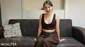 Wet euro babe screams through rough pov doggystyle pounding in micklitera casting!