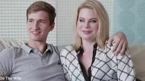 ever wonder how blonde wife adry berty rides cock next to her cuckold?