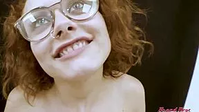 kinky ginger luna parish takes pounding and swallows cum