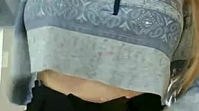 hey cute student why strip clothes off groping those perky natural tits?