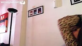 hey naughty babysitter spreads panties teasing her horny webcam body