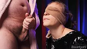 im furious my stepbrother tricked me into deepthroating his cock with that stupid taste game!!