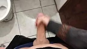 imagine this skinny girl sucking your monster cock in the bathroom right now?