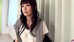 Petite Japanese Teen First Casting Creampie Cum Mouth Uncensored MMF