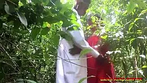i fuck this african goddess deep in the bush outdoors