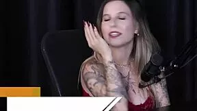 isadora closel teases in sheer red for wild outdoor bdsm interview