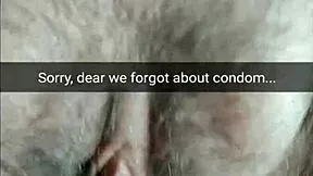 your girl lets him creampie her ovulating pussy on cam