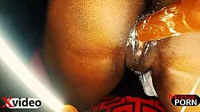 chubby girl gets BENT OVER and FUCKED by neighbor's husband doggystyle homemade