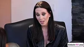 hey milf why finger that teen stepdaughter's hairy pussy so deep doesn't she moan just right?