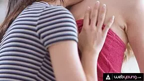 kylie rocket and lily larimar closet scissoring rimming passionate pussy feast