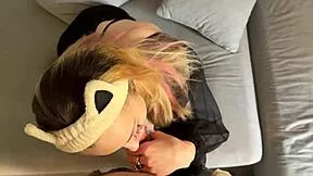 Does Naughty Stepdaughter's Deepthroat Drive Daddy Wild?