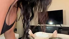 hey stepmom candice, that quick bj and cumshot was naughty af