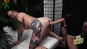 wanna watch nerdy big tit milf glasses slut get fucked and huge facial?