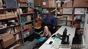 suspect teen's lingerie strip tease turns into ripped clothes hardcore fuck?