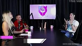 Bruna Carlos Jow Jow Bora Cast Sheer Red Lingerie Group Fun