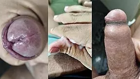 my small foreskin cock cums while girlfriend masturbates juicy pussy tits part 14