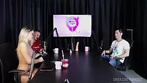 Bruna Carlos Jow Jow Bora Cast Sheer Red Lingerie Group Fun