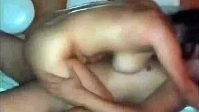 Wife Rides Friends Bareback While Cuckold Stays Home