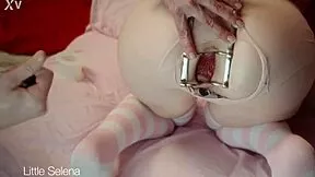close up hardcore anal fisting gaping asshole with toys and fingering