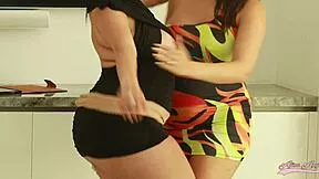 hey horny milf alina angel wanna lick mona azar's wet pussy too??
