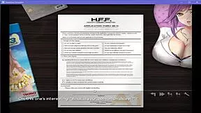 Pregnant virgin creampie simulator – titty fuck her tight vagina in this anal game