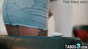 horny teen stepdaughter lures milf lexi luna into pussy licking