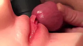 close up on her super tight virgin pussy stretched in first time sex