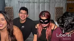 friends swap wives for hot oral swap session