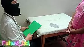 Desi girl moans wet as doctor fucks tight pussy creampie part 1