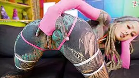 whoa, monster cock reams this greedy trippy hippie bitch's tight ass sloppy??