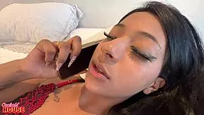 garota safada moans wild in group cock pounding