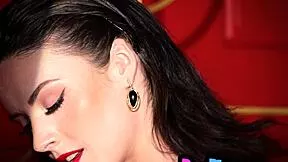 Ecstatic Model Bares Small Tits