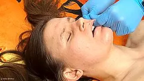 Buccal massage turns into monster cock face fucking frenzy?