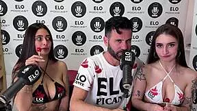 chavita and lorraine heat up the spicy room with flirty interview vibes