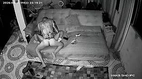 Whoa, hidden camera catches hot Brazilian couple's steamy hotel fuck fest!