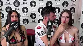 chavita and lorraine heat up the spicy room with flirty interview vibes