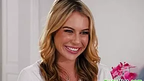 summer vixen teases tommy pistol with her busty curves before nuru massage play