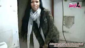 ANAL IM KELLER MIT DEUTSCHER SKINNY TEEN NEGERIN POV