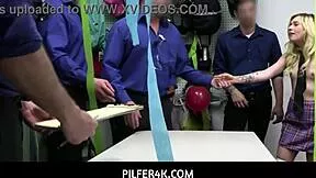 recidivist teen thief minxx marley punished with office gangbang by lp officers